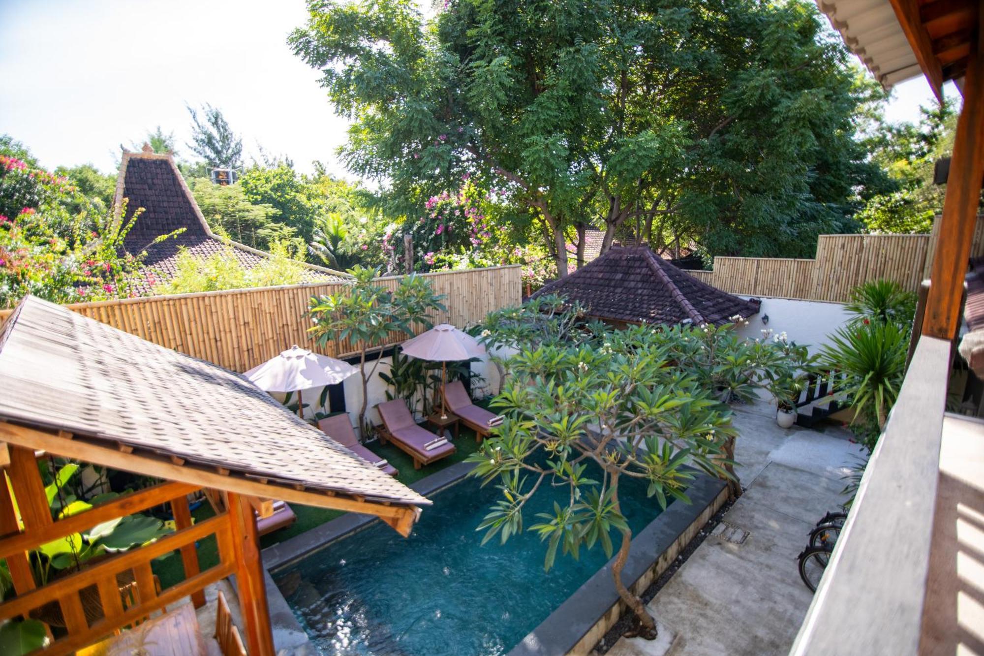 Rumah Singa - Holistic Healing Retreat Gili Air Exteriör bild